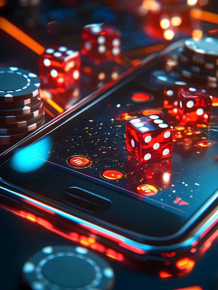 Antarmuka permainan Gates of Olympus di aplikasi mobile 77 luck dengan gulungan dan kontrol taruhan